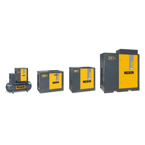 Schraubenkompressor - Sirio 31 - 38 series - NUAir compressors - Rotation / Luft / mit Elektromotor