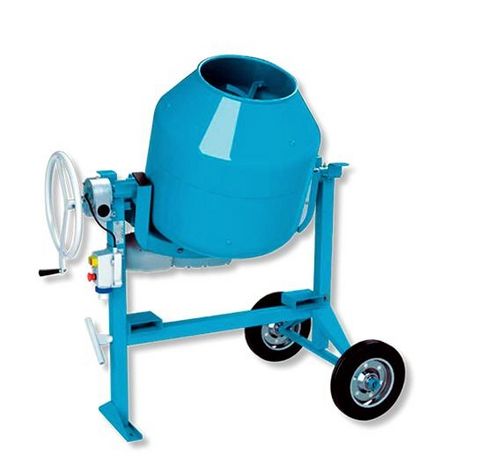 Elektrischer Betonmischer - C250 SR - OMAER Srl - mobil / geräuscharm / traditionell