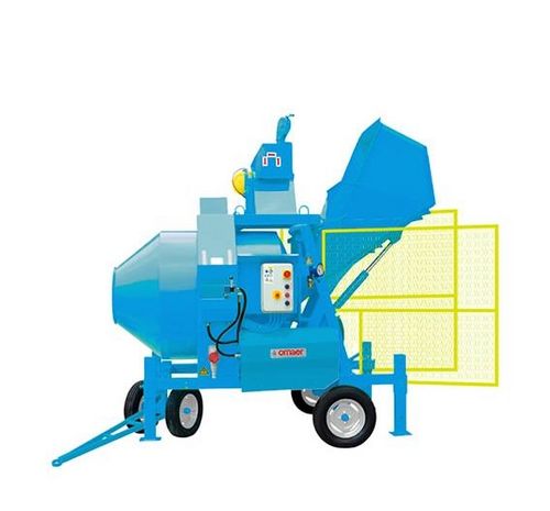 Diesel-Betonmischer - C1500i 4R - OMAER Srl - elektrisch / mobil / umsteuerbar