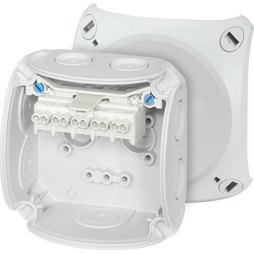 Wandmontierte Abzweigdose - DK 0202 G - Hensel - UL / halogenfrei / IEC