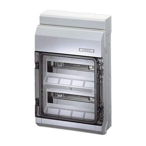 Elektrogehäuse für DIN-Schiene - KV 9224 - Hensel - Polystyrol / für Schutzschalter