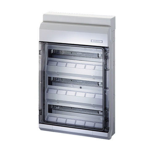 Elektrogehäuse für DIN-Schiene - KV 3554 - Hensel - Polystyrol / für Schutzschalter
