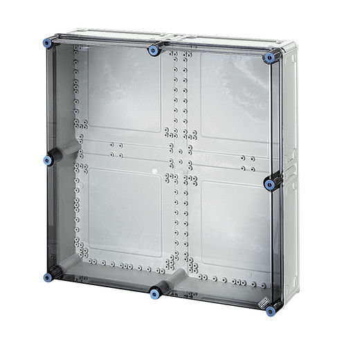Gehäuse für Hutschienen - MI 0800 - Hensel - rechteckig / Polycarbonat / für den Innenraum