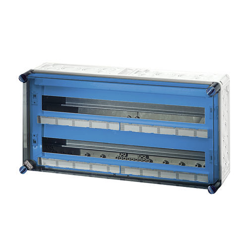 Elektrogehäuse für DIN-Schiene - MI 1456 - Hensel - Polycarbonat / für Schutzschalter / mit transparenter Tür