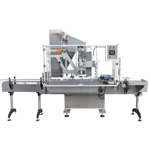 Doppelschnecken-Schraubverschlussanlage - CS  - All-Fill - pneumatisch / vollautomatisch / für Flaschen