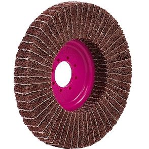 Polyesterfaser-Schleifscheibe - MAGNUM® TOPMIX - CS UNITEC - zum Entgraten / Vlies