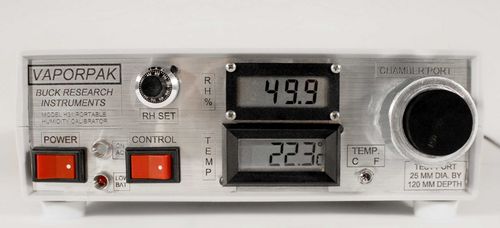 Tragbarer Feuchtigkeitsgenerator - VAPORPAK®   - Buck Research Instruments - mit Eichsystem