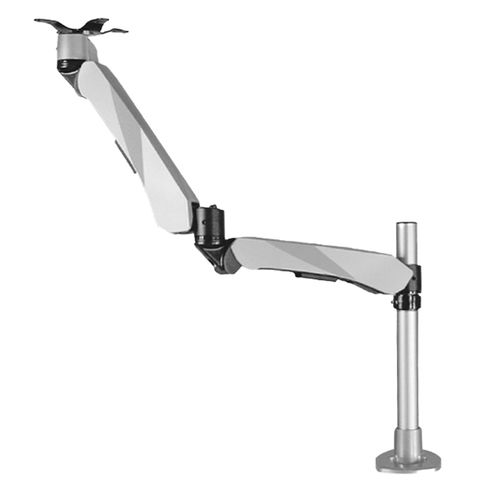 Hochfester Monitorhalter - VESA 75/100 - ELCOM - schwenkbar / elastisch / höhenverstellbar