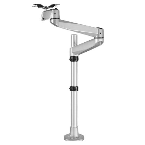 Hochfester Monitorhalter - VESA 75/100 - ELCOM - elastisch / schwenkbar / Tisch