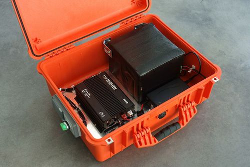 Transportkoffer - AC-PACK 24H - AC SPERHI - Batteriezusammenbau