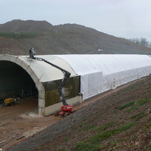 Beton-Geotextil - DRAINTUBE T - AFITEXINOV - Polypropylen / für Drainage / Schutz
