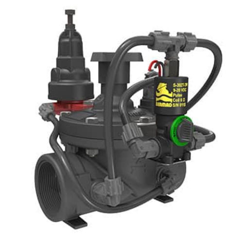 Membranventil - IR-220-55-3W-X - BERMAD CS Ltd - elektrisch / elektrisch betätigt / hydraulisch