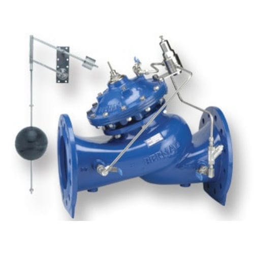 Membranventil - WW-753-66 - BERMAD CS Ltd - hydraulisch gesteuert / Schwimmer / für Füllstandskontrolle
