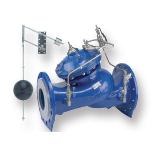 Membranventil - WW-757-66-U - BERMAD CS Ltd - hydraulisch / hydraulisch gesteuert / Schwimmer