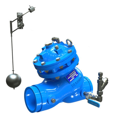 Kugelsitzventil - BC-750-66-P - BERMAD CS Ltd - hydraulisch gesteuert / Schwimmer / für Füllstandskontrolle