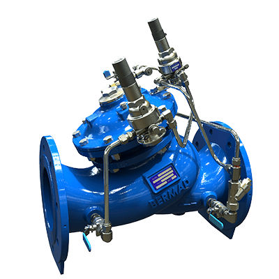 Kugelsitzventil - WW-723 EN/ES - BERMAD CS Ltd - hydraulisch gesteuert / Druckminderung / Druckhalte