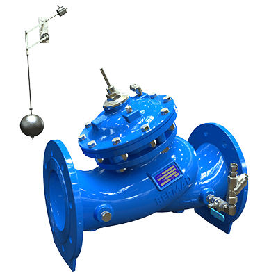 Membranventil - WW-750-66 EN/ES - BERMAD CS Ltd - hydraulisch / hydraulisch gesteuert / Schwimmer