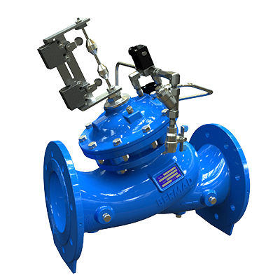 Membranventil - WW-745  - BERMAD CS Ltd - elektrisch betätigt / hydraulisch / hydraulisch gesteuert