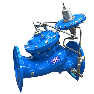 Membranventil - WW-750-80 - BERMAD CS Ltd - hydraulisch / steuerbar / für Füllstandskontrolle