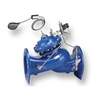 Membranventil - WW-753-65 - BERMAD CS Ltd - hydraulisch gesteuert / Schwimmer / für Füllstandskontrolle