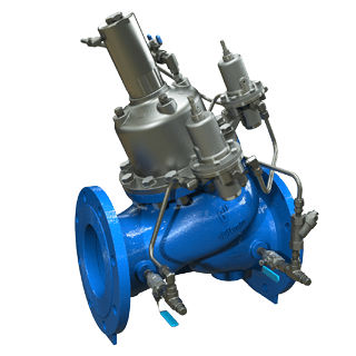 Kugelsitzventil - WW-823 - BERMAD CS Ltd - hydraulisch gesteuert / Druckminderung / Druckhalte