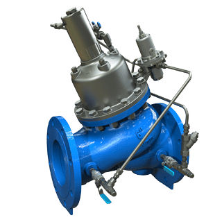 Kolbenventil - WW-830 - BERMAD CS Ltd - hydraulisch gesteuert / Regel / Stell