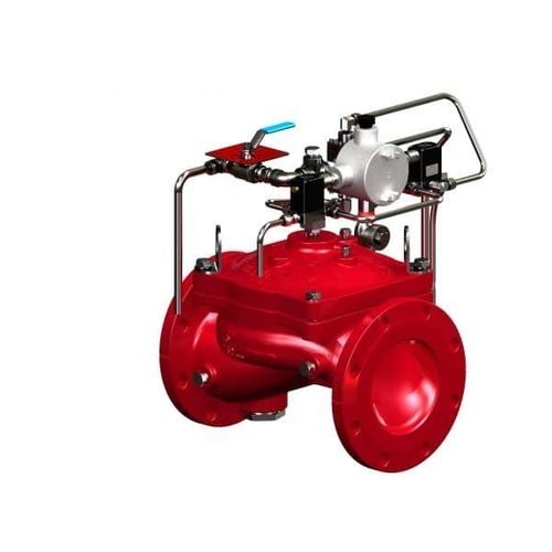 Membranventil - FP-400E-3D-RL - BERMAD CS Ltd - elektrisch betätigt / Stell / für Wasser