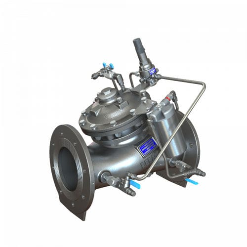 Kugelsitzventil - MN-730 - BERMAD CS Ltd - hydraulisch gesteuert / vorgesteuert / Druckhalte