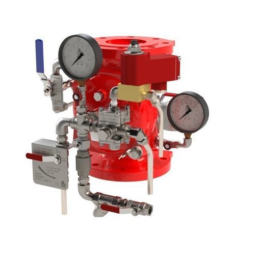 Membranventil - FP-400E-6D - BERMAD CS Ltd - elektropneumatisch / elektrisch betrieben / pneumatisch gesteuert