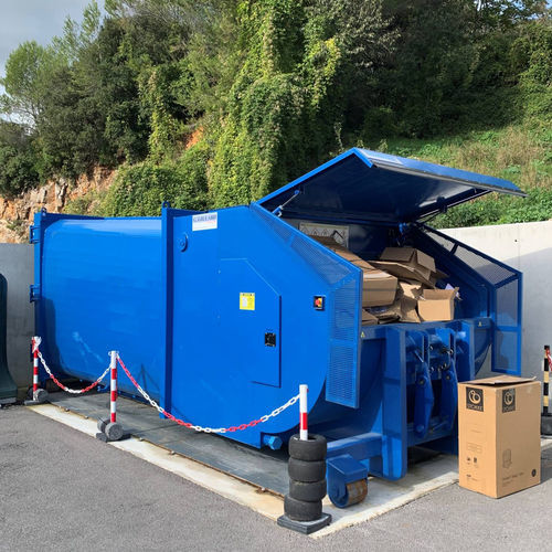 Müllpresse für Mischabfall - ORK MK5 - GILLARD SAS - Holz / für Schrott / Metall
