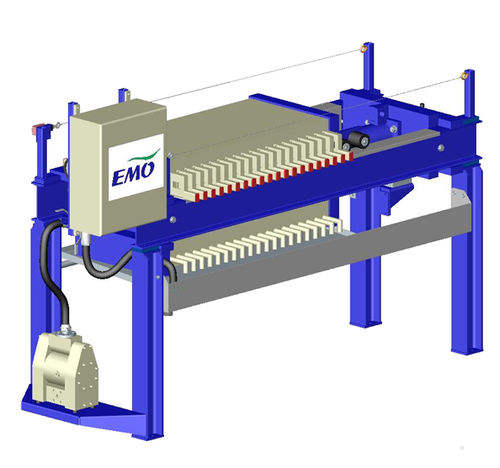 Plattenfilterpresse - 35 - 1 300 L | FPM - EMO SAS - manuell / zur Schlammbehandlung