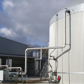 Anaerober Biogas Bioreaktor - Gasmix - LANDIA AS