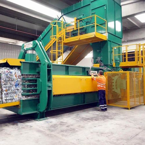 Ballenpresse für Papier - MAC 110/2 - MACPRESSE EUROPA SL - für Ersatzbrennstoff (EBS) / horizontal / mit Frontöffnung