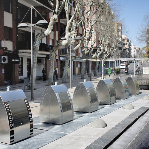 Müllbehälter für Haushaltsprodukte - Underground - NORD ENGINEERING SRL - modular