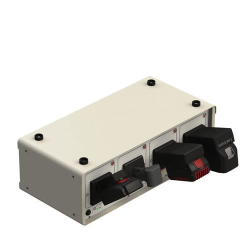 Batterieladegerät für Akkuwerkzeug - HST-MV3-04 - HS-Technik GmbH - Desktop / Li-Ion / Ni-Cd