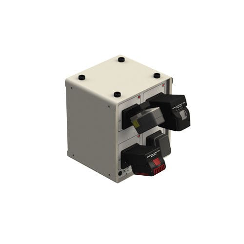 Batterieladegerät für Akkuwerkzeug - HST-MV3-04W - HS-Technik GmbH - Desktop / Li-Ion / Ni-Cd