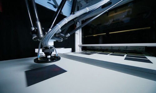 Pick-and-Place-Roboter - SCHMID - schreitend / 5-Achs / für Wafer-Handling