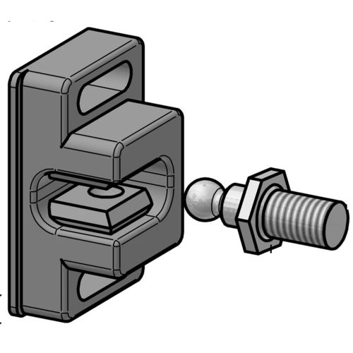 Kugel-Riegel - KUGPA - Alváris Profile Systems GmbH