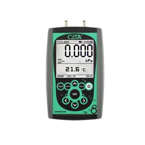 Digitales Manometer - DPM  - CETA Testsysteme GmbH - absolut / Relativdruck / Differential