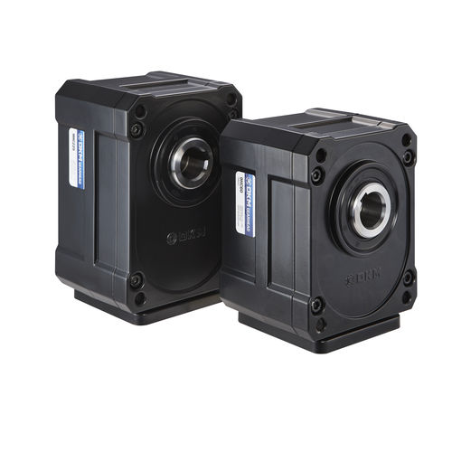 Schrägverzahntes Getriebe - HC series - DKM Motor Co., Ltd. - konzentrisch / rechtwinklig / mit Hohlwelle