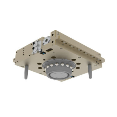 Werkzeugwechsler für Roboter - TK-330-SQ-DV-R - IPR - Intelligente Peripherien für Roboter GmbH - pneumatisch / Linearmagazin
