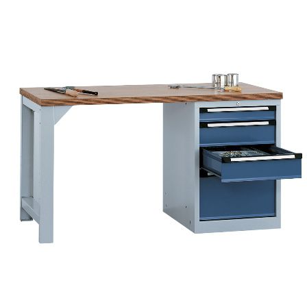 Holzwerkbank - Otto Kind GmbH & Co. KG - mit Schublade / für schwere Lasten