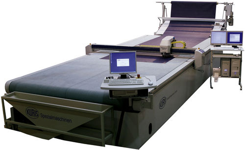 Cutter-Schneidemaschine - CUTTER 3001 C - KURIS Spezialmaschinen - für Gewebe / CNC
