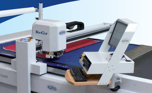 Cutter-Schneidemaschine - TexCut 25, 30, 45, 60, 70, 80 - KURIS Spezialmaschinen - für Textil / CNC