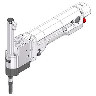 Pneumatisches Bohraggregat - L.ADU 55 / 56 / 57 - Johannes Lübbering GmbH