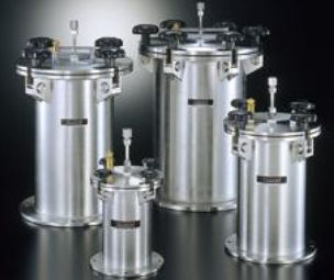 Zuführung Behälter - SST - Musashi Engineering, Inc. - für hochviskose Flüssigkeiten / Edelstahl / Hochdruck