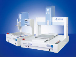 Kartesischer Roboter - SHOTMASTER®/SHOTmini® SX series  - Musashi Engineering, Inc. - 4-Achs / 3-Achs / Dosier