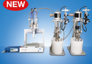 Dosiersystem für Flüssigkeiten - MPP-3-GF-MINI - Musashi Engineering, Inc. - Patronen