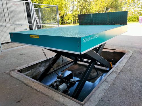 Scherenhubtisch - Static U-Shape Scissor Lift Table - Pronomic AB - elektrisch / festinstalliert / U-förmig