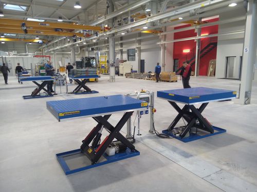 Scherenhubtisch - Static Low Profile Scissor Lift Table - Pronomic AB - hydraulisch / elektrisch / festinstalliert